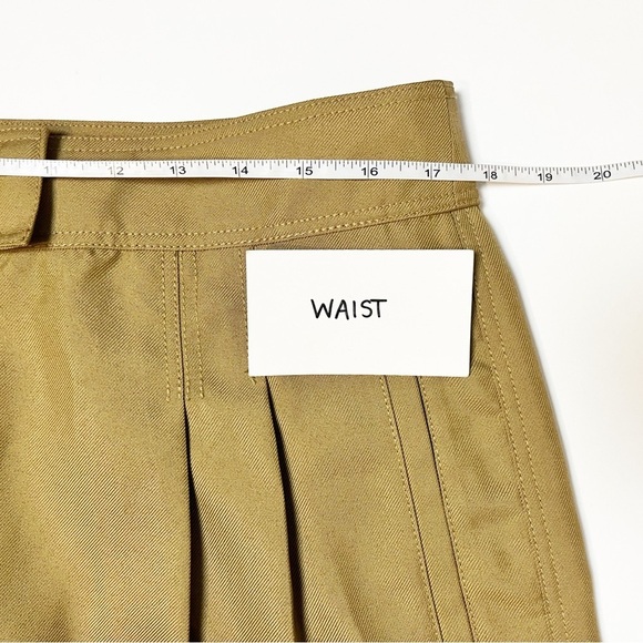 J. Crew NWT Tapered Pants with Front Pleats 14 khaki tan high rise relaxed - Picture 8 of 13